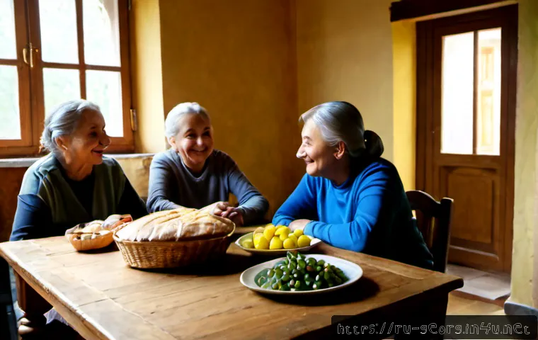 조지아의 가족 문화 - Photorealistic warm Georgian family gathering around a long wooden dining table in a traditional Tbi...